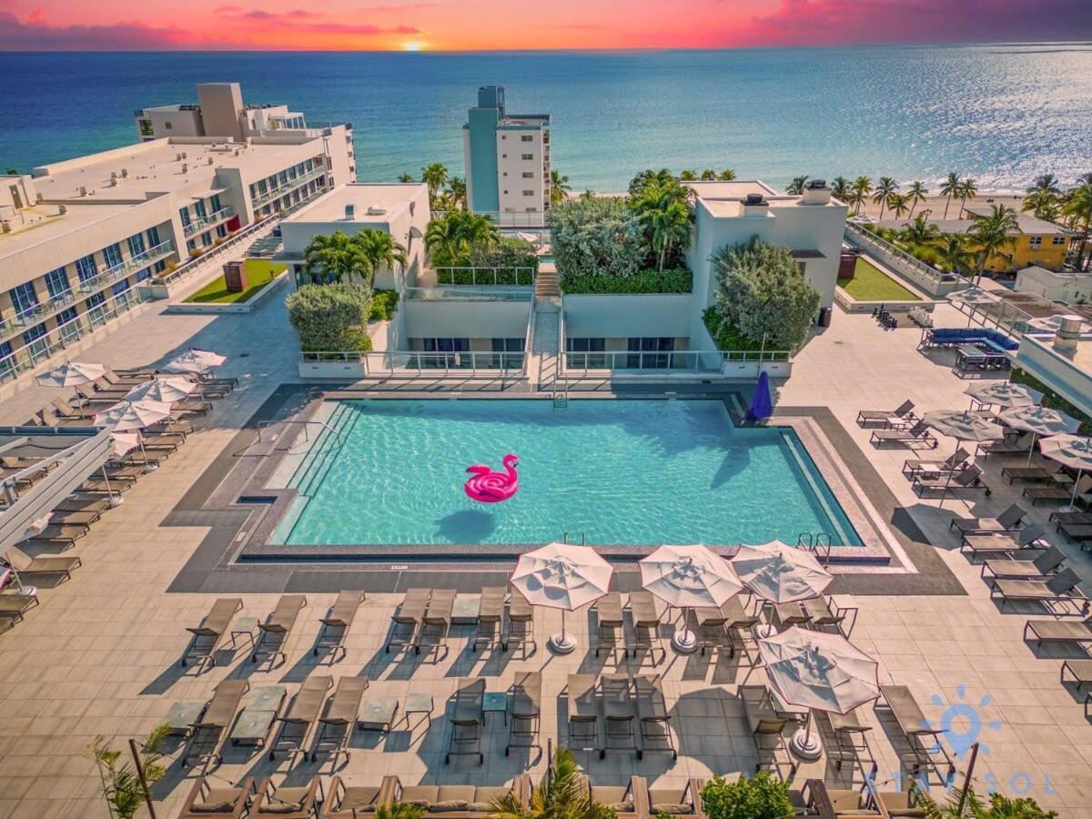 Perfect Relax - Rooftop Pool - Gym - Hot Tub Hollywood Bagian luar foto