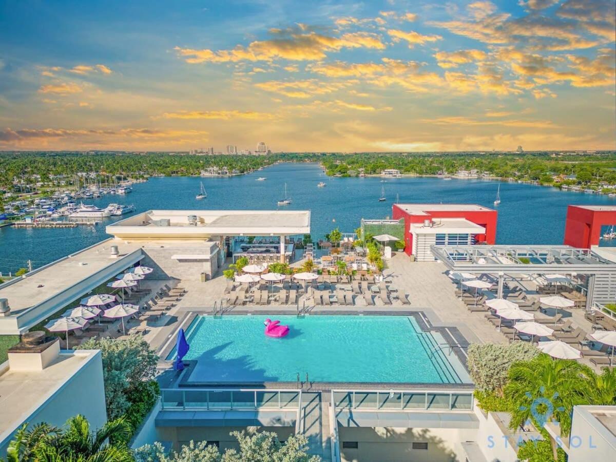 Perfect Relax - Rooftop Pool - Gym - Hot Tub Hollywood Bagian luar foto